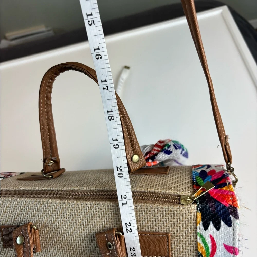 Belo Horizonte Handbag Shoulder Strap New Vacation Resort Brazil Tropical Tribal